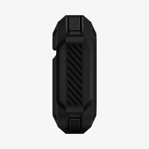 ASD00537 - Apple AirPods Pro Case Tough Armor in black showing the front